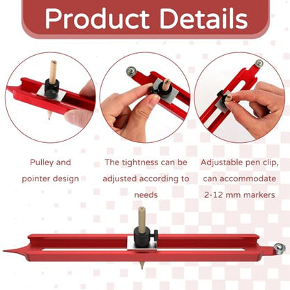 Contour Scribe Tool Aluminum Adjustable