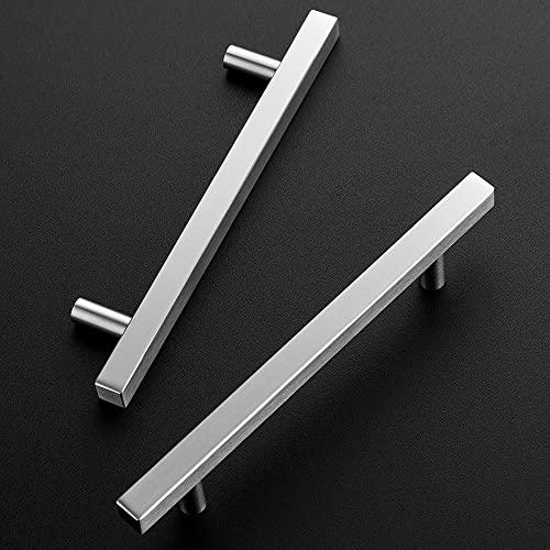 Ravinte Brushed Nickel Square Cabinet Pulls Handles 5 Inch 30 Pack - color: Brushed Nickel
