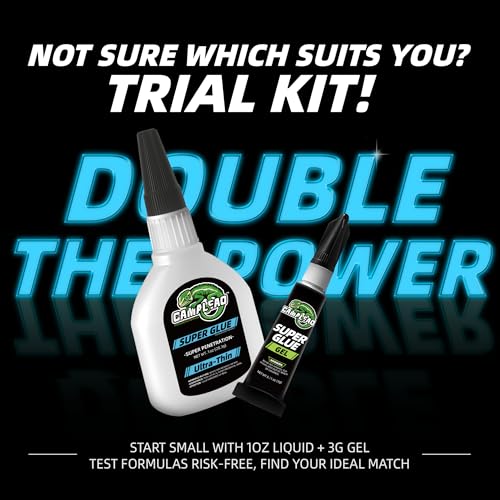 Ultra-Thin Super Glue Liquid 1 oz with 3 Gram Gel for Plastic Metal Glass - size: 1 oz., style: ULTRA-THIN VISCOSITY