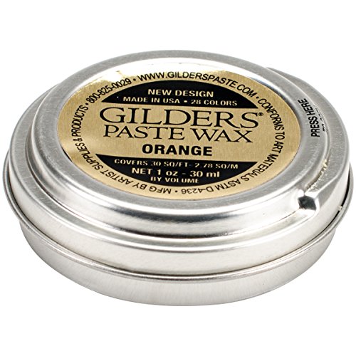 Gilders Paste Baroque Art, 1.5-Ounce, Orange