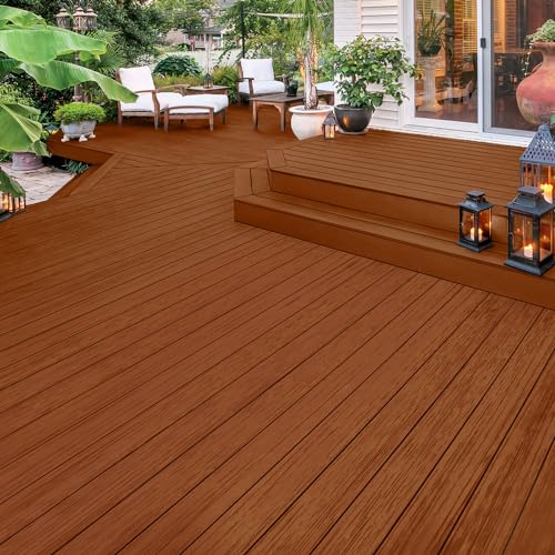 Olympic Maximum 1 gal Redwood Semi-Transparent Wood Stain & Sealer in One - color: Redwood, size: 1 Gallon, style: Semi-Transparent