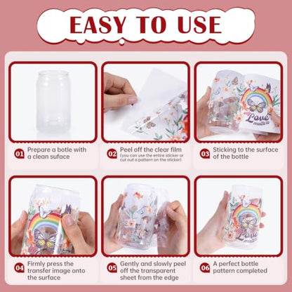 Halloween Rub on Transfers for Crafts and Furniture Gothic Rose Stickers - style: Gothic Rose
