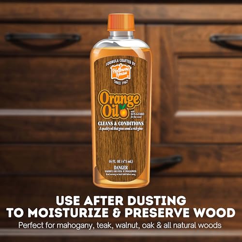 Holloway House Orange Oil Cleaner 16oz, Cleans & Conditions - size: 16 Fl Oz (Pack of 1)