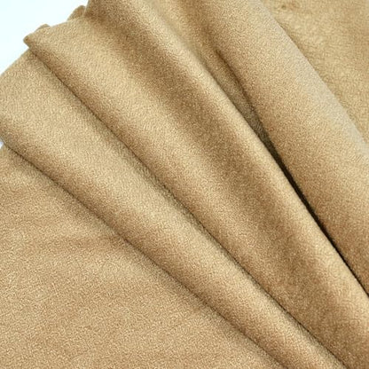Surf turtle Khaki Short Pile Thick Upholstery Fabric, 60" Wide, 1 Yard - color: Khaki