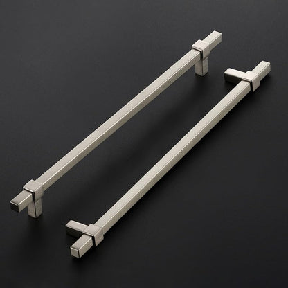 15 Pack Brushed Nickel Cabinet Handles, 10" Hole Center Drawer Pulls - color: Brushed Nickel, size: 10 Inch Hole Center