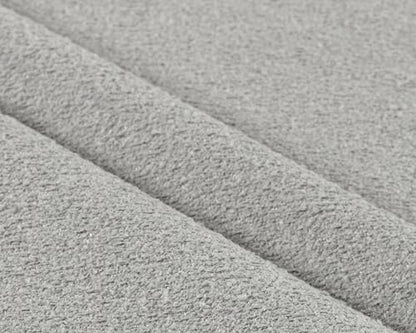 Durable Chenille Boucle Upholstery Fabric by the Yard for Chair Sofa Couch Bench Armchair bar stools (Grey, 1 Yard (55" x 36")) - color: Grey, size: 1 Yard (55" x 36")