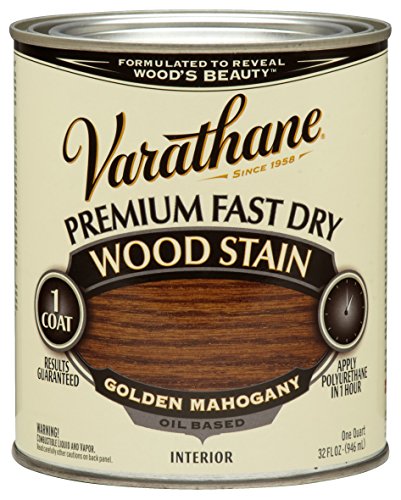 Varathane Premium Fast Dry Golden Mahogany Wood Stain - color: Golden Mahogany