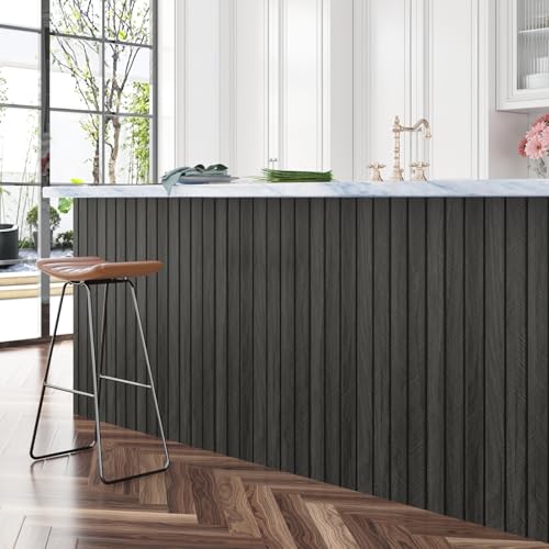 Wood Panels for Wall Decor Self Adhesive Wood Slat Wall Paneling - size: 23.6" x 118"