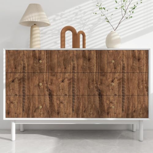 CAX Rustic Oak Contact Paper Wood Peel and Stick Wallpaper Kitchen Counter - color: Rustic Oak, size: 17.3" x 78"