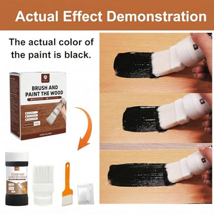 Black Touch-Up Paint Pen for Wood,Furniture,Cabinets,6.35 Oz - color: -Black