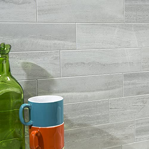 Aspect Peel and Stick Collage Tile in Roman Slab (Sample) - color: Roman Slab, size: Sample Piece