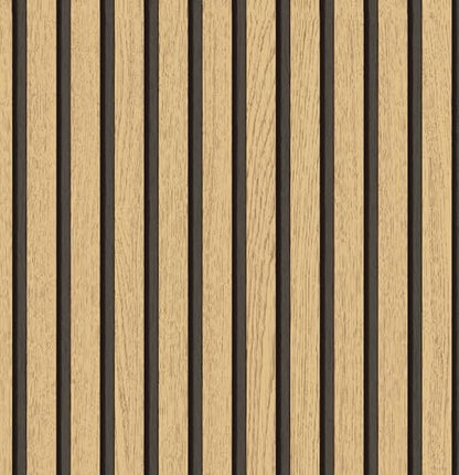 myforHD Wallpaper Peel and Stick Wood Grating Stripe Self-Adhesive Wallpaper Faux Wood Contact Paper Wood Slats Self Adhesive Wall Paper PVC Vinyl Film Removable Waterproof 17.3" x 393" - color: Wood F, size: 17.3" x 393.7"