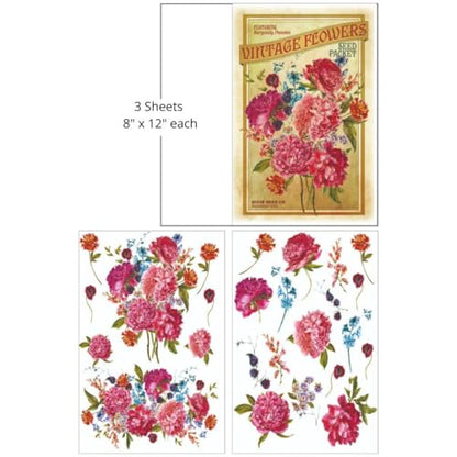 Dixie Belle Transfer - Dixie Seed Co - (3) 8� x 12"" Sheets