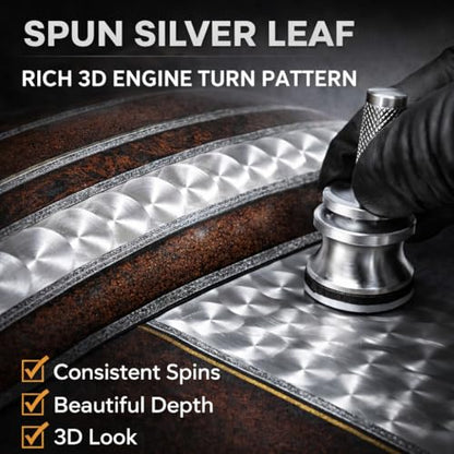 LiME LiNE Spin-able Silver Leafing, Automotive Grade (100pk) - color: Silver