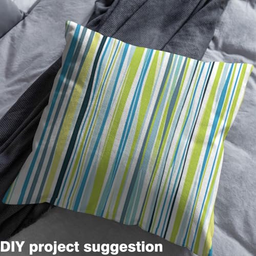 Feelyou Stripes Fabric by The Yard Soft 10 Yards - color: Multi 25, size: 10 Yards