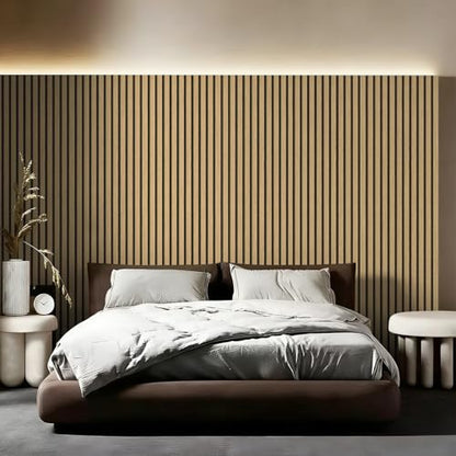 myforHD Wallpaper Peel and Stick Wood Grating Stripe Self-Adhesive Wallpaper Faux Wood Contact Paper Wood Slats Self Adhesive Wall Paper PVC Vinyl Film Removable Waterproof 17.3" x 236" - color: Wood F, size: 17.3" x 236.2"