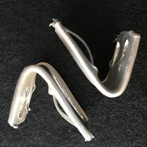 100PCS Couch Spring Clips, Sofa Spring Repair Kit, Upholstery Spring Clips, Metal Universal Sofa Zigzag Attachment Parts