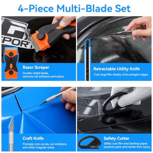 Vinyl Wrap Tool Kit 48PCS