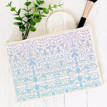 Damask Stencil Stencils for Crafts Reusable 7.8"x4" - style: Damask