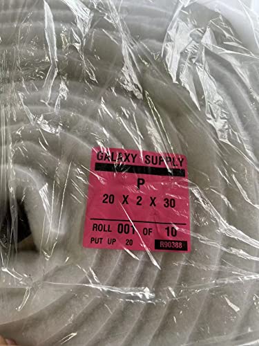 Galaxy Supply Inc. Bonded Dacron Upholstery Grade Polyester Batting, 1-1/4" x30"x 5 Yards. Note: 1-1/4" Thickness Before The Vacuum Handing
