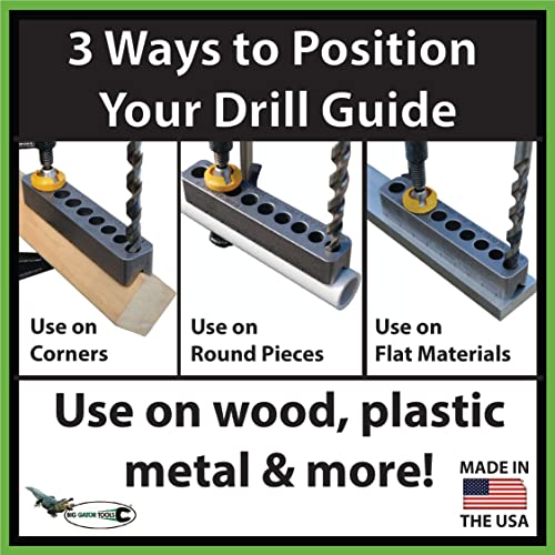 Big Gator Tools SDGMINI MINI V-Drill Guide 21 Drill Sizes by Big Gator Tools