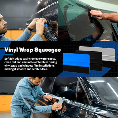 Arayker Car Wrap Tool Kit Vehicle Wrapping Tools Vinyl Wrap Applicator Kit