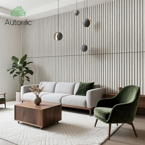 10 Pack Acoustic Wall Panels, 47.2”x23.6”x0.35”,Natural Oak - color: Mitred Natural Oak, size: 10 PACK