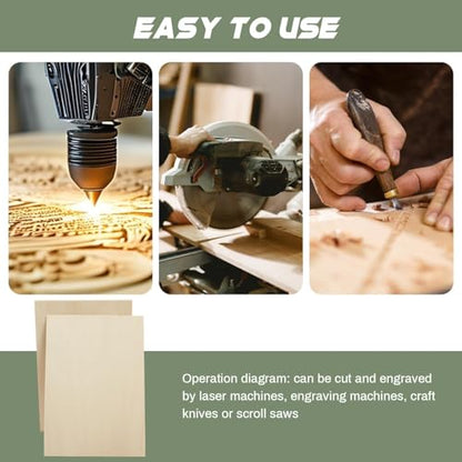 2 Pack Plywood Sheets, 17.1" x 23.6"x 1/8" Basswood Sheets - color: 2 Pack, size: 17.1" x 23.6"x 1/8"
