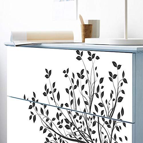 Self-Adhesive Dresser Sticker, Peel and Stick Furniture Stickers/Decals, Removable Furniture Skin (003, MALM)… - color: Md003, size: MALM