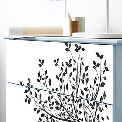 Self-Adhesive Dresser Sticker, Peel and Stick Furniture Stickers/Decals, Removable Furniture Skin (003, MALM)… - color: Md003, size: MALM