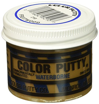 3.68 oz Color Putty 210 Fruitwood Color Putty Waterborne Putty - color: Fruitwood