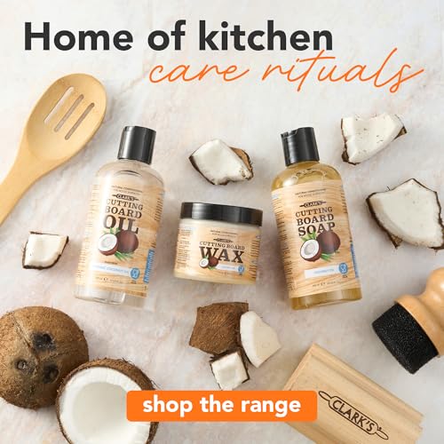 CLARK'S Cutting Board Oil made with Organic Coconut Oil, 12 Oz - Food Grade - style: Coconut Extract