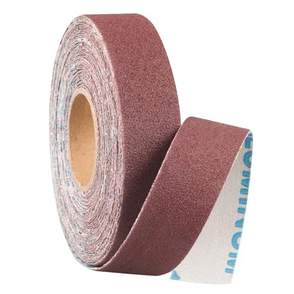 Emery Cloth Roll 100 Grit, 1 Inch x 33 Feet Heavy Duty Sandpaper - size: 10 meters, style: 100 Grit