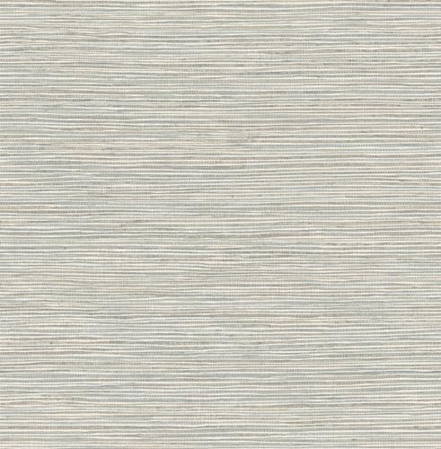 RoomMates Neutral Jade Dimensional Grasscloth Peel and Stick Wallpaper - color: Neutral Jade