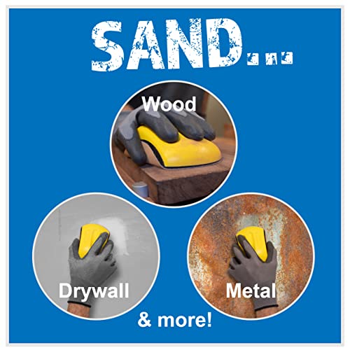 5 Inch Sanding Mouse Hook and Loop Sanding Block for use with Sanding Discs - size: 5" Sanding Mouse, style: 5" Sanding Mouse