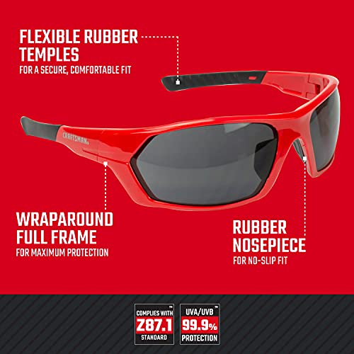 Craftsman 600, Heavy Duty, Safety Glass - Smoke - color: Smoke
