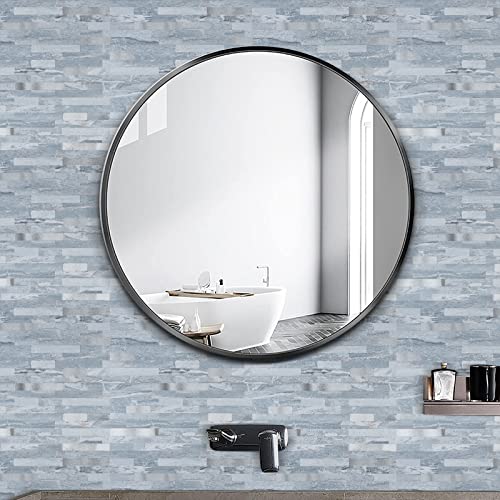 Midcard 10 Sheets Peel and Stick Backsplash PVC Wall Tile,for Kitchen Backsplash - color: Rectangular Dark blue with metallic silver