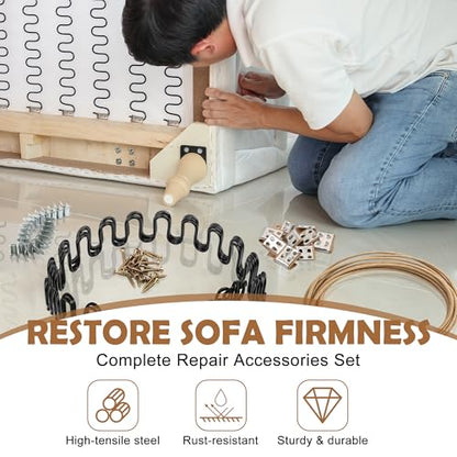 Couch Spring Repair Kit to Fix Sofa Support for Sagging Cushion