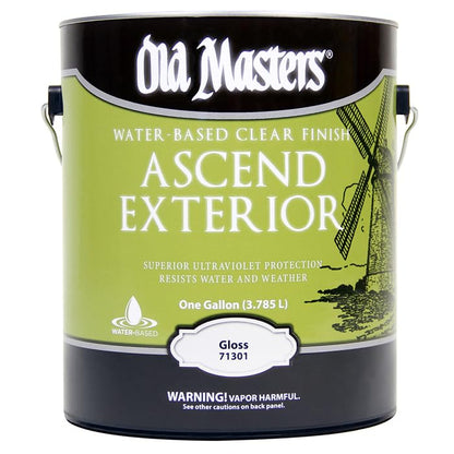 Old Masters Ascend Water-Based UV Protective Finish (1, Gallon-Gloss Finish)