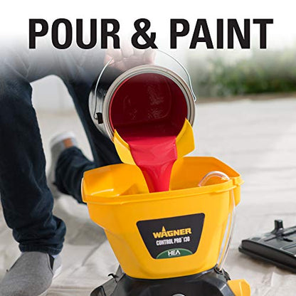 Wagner Spraytech Wagner 0580678 Control Pro 130 Power Tank Paint Sprayer, High Efficiency Airless with Low Overspray - size: Control Pro 130
