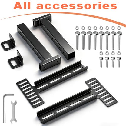 2 Pack Adjustable Headboard Brackets | Universal Headboard Brackets