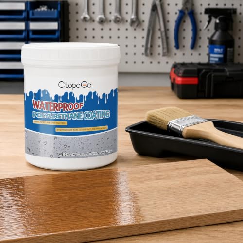 Water-Based Polyurethane Gloss Finish 32 oz - size: 32 oz