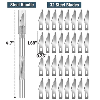 Mr. Pen- Craft Knife, 33 Pcs, Precision Knife, Craft Cutting Tools