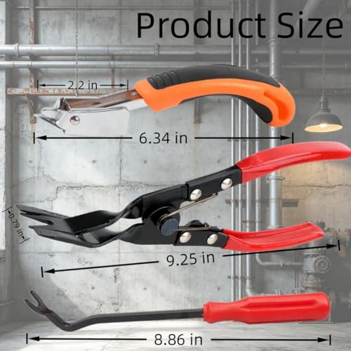 3-in-1 Heavy Duty Staple Remover Set – Professional Upholstery Staple Puller for Carpets, Floors & Furniture – Durable Carbon Steel Stapler Remover with Non-Marring Jaws & Grip
