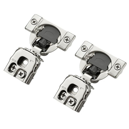 Soft Close Hinges for Kitchen Cabinet Hinges, 1 Inch Overlay, 10 Pack - size: 1 inch Overlay