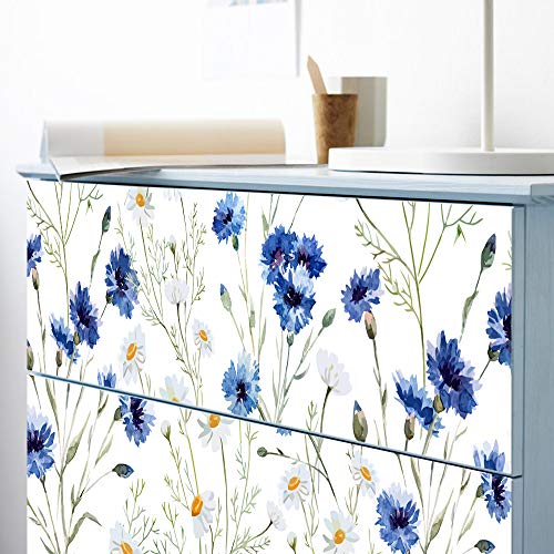 Self-Adhesive Dresser Sticker, Peel and Stick Furniture Stickers/Decals, Removable Furniture Skin (009, MALM)… - color: Md009, size: MALM