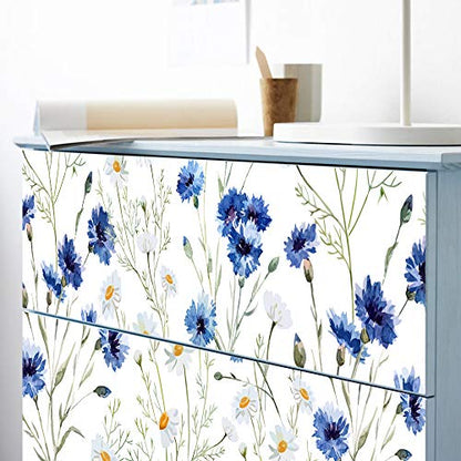 Self-Adhesive Dresser Sticker, Peel and Stick Furniture Stickers/Decals, Removable Furniture Skin (009, MALM)… - color: Md009, size: MALM