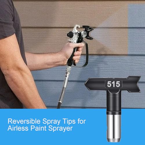 515 Spray Tip Airless Paint Sprayer Tips Reversible Spray Nozzle Spray Tips