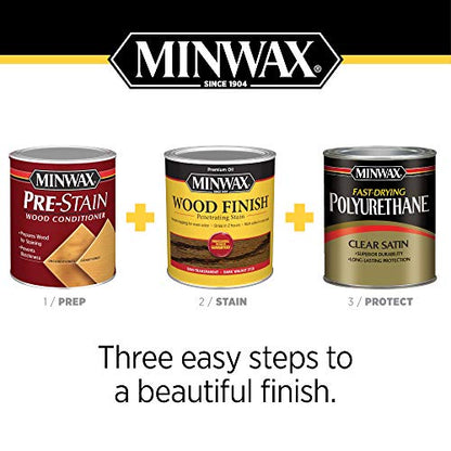 Minwax Wood Finish, Weathered Oak, 1 Gallon - color: Weathered Oak, size: 1 Gallon