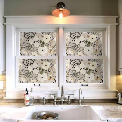 18"x236" Boho Cream/Brown Daisy Flower Peel and Stick Self Adhesive Wallpaper Removable Contact Paper Stick on Easy Peel Off Wall Paper for Kitchen Bedroom Bathroom Renter - color: Pink, White, size: 17.7" x 118"